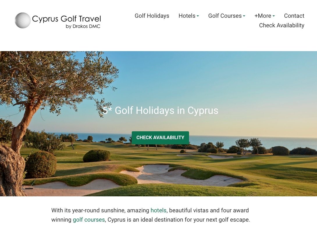 CYPRUS GOLF TRAVEL